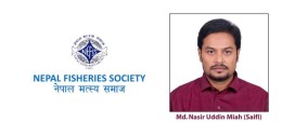 Saifi Nasir is selected member of Nepal Fisheries Society (NEFIS)