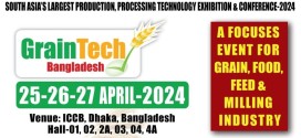 “12th International GrainTech Bangladesh-2024” will be held on April 25-27