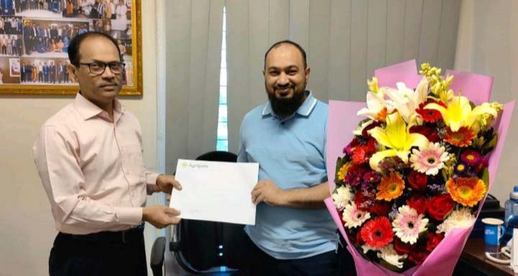 Mr. Biplab Kumar Sen has joined the Agrigate Network team as COO