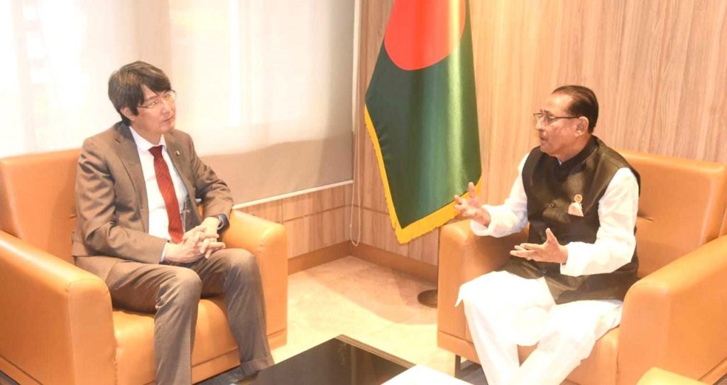 মৎস্য ও প্রাণিসম্পদ মন্ত্রীর সাথে জাপানের রাষ্ট্রদূতের সৌজন্য সাক্ষাত