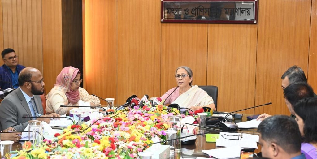 অন্তর্বর্তীকালীন সরকারের মৎস্য ও প্রাণিসম্পদ মন্ত্রণালয়ের ১০০ দিন